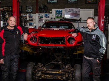 Renowacja klasycznej Toyoty 2000GT w RPA